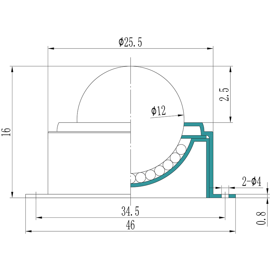 Gepresstes Metall CY Serie